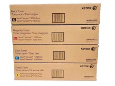 🇺🇸 XEROX VERSANT 2100 3100 4100 TONER SET CMYK 006R01630/31/32/33 picture
