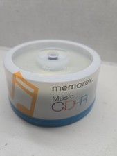 30 Pack Memorex Music CD-R 700MB 80min 40x Multi Speed Blank Recordable CDs NEW picture