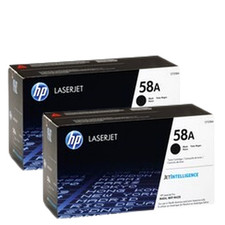 HP 58A Lot of 2 Black Toner Cartridge ( CF 258A) Sealed Box ✅ picture