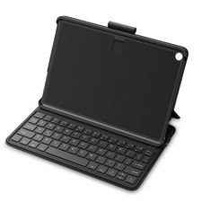 Made for Amazon Bluetooth Keyboard Case for Fire HD 10 13th Gen 2023 Black Cover picture
