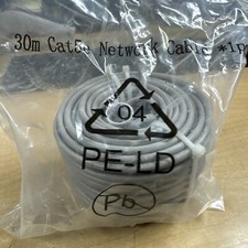 Lorex OEM Cat5e Ethernet Network Cables GRAY 100ft (30m) Factory NEW SEALED picture