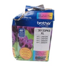 Genuine Brother LC3013 3PKS XL High Yield Color Ink Cartridges 12/2028 picture