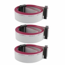 2.54mm Pitch 2x8 Pin IDC Flat Ribbon Cable 100cm Length 3 Pcs picture