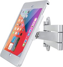 iPad 10.2 Wall Mount Bracket, Foldable Swivel Arm, Multi-Angle picture