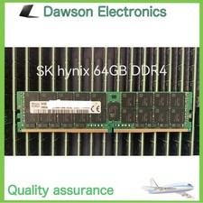Used SK Hynix 64GB DDR4 3200MHz 2933MHz 2666MHz 2400MHz 288pin Server RDIMM RAM picture