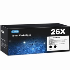 2PK For HP Laserjet Pro M402n MFP High Yield CF226X 26X Black Toner Cartridge picture