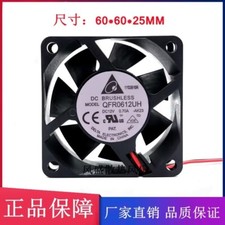 Delta QFR0612UH 6025 12V 0.70A 6CM 2-wire PWM speed control large airflow fan picture