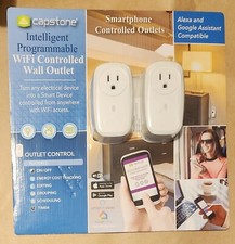 New Capstone Intelligent Programmable WiFi Controlled Wall Outlets Smartphone picture