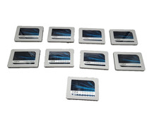  Lot of 9 Crucial MX500 250GB 3D NAND SATA III 6Gbps 2.5
