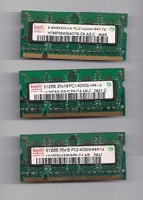 1 Hynix 512MB 2Rx16 PC2-4200S-444-12 DDR2 Laptop Memory picture