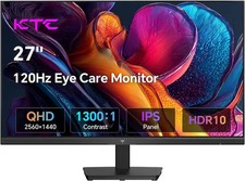 KTC H27D9 27inch Gaming Monitor 100Hz/120Hz,IPS Panel 2K QHD 1440P,1ms Monitors picture