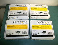 LOT OF 4 - STARTECH.COM PEXUSB7LP 7 Port PCI Low Profile USB 2.0 Adapter Cards picture