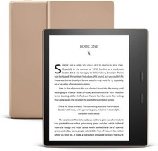 Amazon Kindle Oasis 10th Gen Waterproof 32GB WiFi eReader Champagne Gold picture