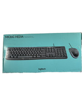 Logitech Media Combo MK200 Wired Full-Size Keyboard and Mouse.  picture