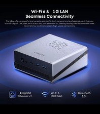 CHUWI UBox Mini PC AMD Ryzen 5 6600H 16GB DDR5 512GB SSD Windows 11 Pro WiFi 6 picture