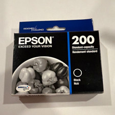 Epson Genuine/Original 200 Standard Black Inkjet Cartridge C13T200120 picture