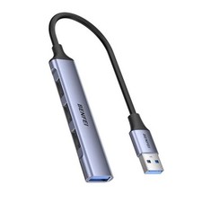4-Port USB Hub: 1x 10Gbps USB 3.2 + 3X USB 2.0- for Mouse, Keyboard, Flash picture