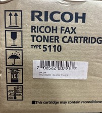 NEW OS GENUINE Ricoh 430208 H190-94 Black Toner Cartridge Type 5110 NG picture