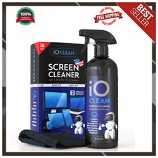 iO CLEAN 16oz Screen Cleaner Spray – Best Large Cleaning Kit picture
