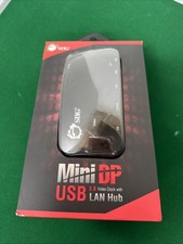 SIIG Mini-DP Video Dock with USB 3.0 LAN Hub - Black New Sealed picture