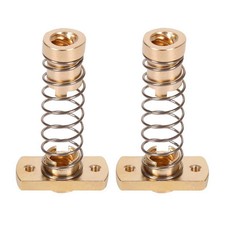 2-Pack CR10 Z Axis T8 anti Backlash Spring Loaded Nut Elimination Gap Brass Nuts picture