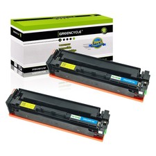 2PK Cyan Toner Fits for HP CF401A 201A Laserjet Pro MFP M277 M274n M277n M277dw picture