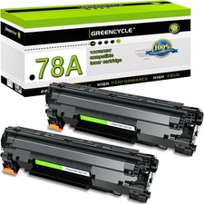 GREENCYCLE 2PK CE278A Toner Cartridge Fits For HP 78A LaserJet P1606dn M1536dnf picture