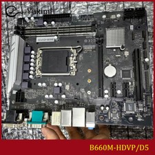 FOR ASROCK B660M-HDVP/D5 LGA 1700 DDR5*2 96GB Micro ATX Motherboard Test OK picture