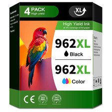 962XL 962 XL Ink Cartridges for HP 962 Officejet Pro 9010e 9015e 9018e 9020e 4PK picture