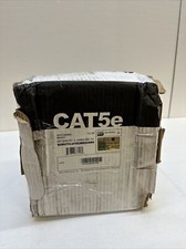 MG Electronics Cat5e UTP 100MHz CMR Cable - 500 ft Pull Box in White -  picture