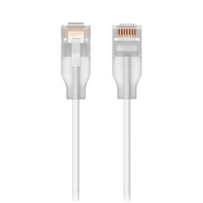 Ubiquiti UniFi Etherlighting Cat6 Patch Cable 0.15m White 24-Pack RJ45 PoE++ picture