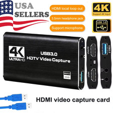 4K Audio Video Capture Card USB 3.0 HDMI Video Capture Device Full HD Recording picture