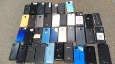 Lot of 37 Non-Working Mixed Brand Smartphones With Missing Battery picture
