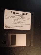 Packard Bell Recovery Disk MS-DOS 6.2 Floppy 1993 picture