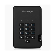 iStorage diskAshur2 HDD 2TB Black | Secure portable hard drive | Password pro... picture