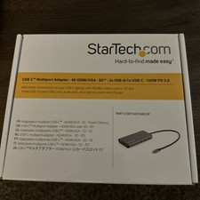 STARTECH.COM DKT30CHVAUSP USB-C MULTIPORT ADAPTER 100W PD picture