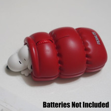 Peanuts Snoopy Figure Wireless Mouse Bluetooth 2.4GHz Multi-Pairing Red New picture
