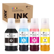 Compatible 502 T502 Refill Ink Bottles For EcoTank ET2750 ET2850 Set picture