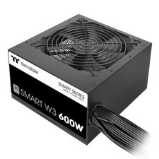 Smart W3 Series 80Plus Certified 600W Power Supply ATX v3.1 Spec 120mm FDB Fa... picture