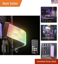 Aurora Pro RGB Cable Cover with 108 Addressable LEDs, RGB Power Cable Cover f... picture
