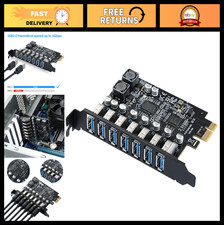 7-Port USB 3.0 PCIe Expansion Card for Desktop PC picture