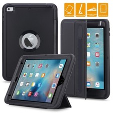 [Full-body] Drop-Proof&Shockproof Hybrid Armour Case for 2017 iPad 5th Gen Cover picture