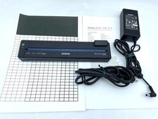 Brother PocketJet PJ-673 A4 Mobile Bluetooth Thermal Printer No Battery Tested picture