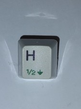IBM KEYBOARD  Wheelwriter 2 (H) Vintage Typewriter Replacement Key picture