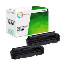 2PK TCT Premium 055H 3020C001 Black High Yield Compatible Toner For Canon picture