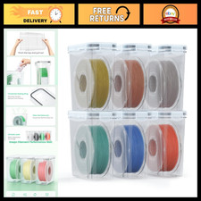 6 Pack 3D Printing Filament Storage Box - Waterproof, Dust-Proof, Sealed Contain picture