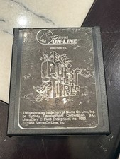BCs Quest For Tires Video Game Cartridge for the Commodore 64 / 64C / 128 / 128D picture