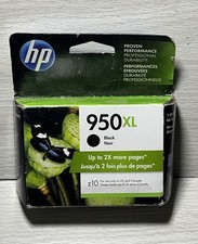 Genuine HP 950 XL Black Ink Cartridge 950XL - Exp 07/2020 - NEW SEALED picture