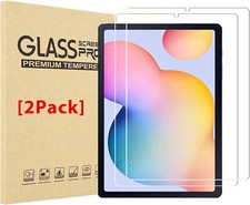 2-Pack Tempered Glass Screen Protector For Samsung Galaxy Tab S6 Lite 10.4