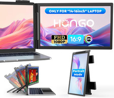 14'' Laptop Screen Extender, FHD 1080P IPS Dual Display Portable Monitor picture